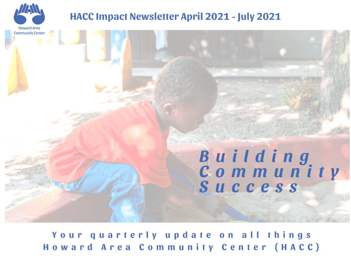 Howard and Evanston Community Center Newsletter April 2021